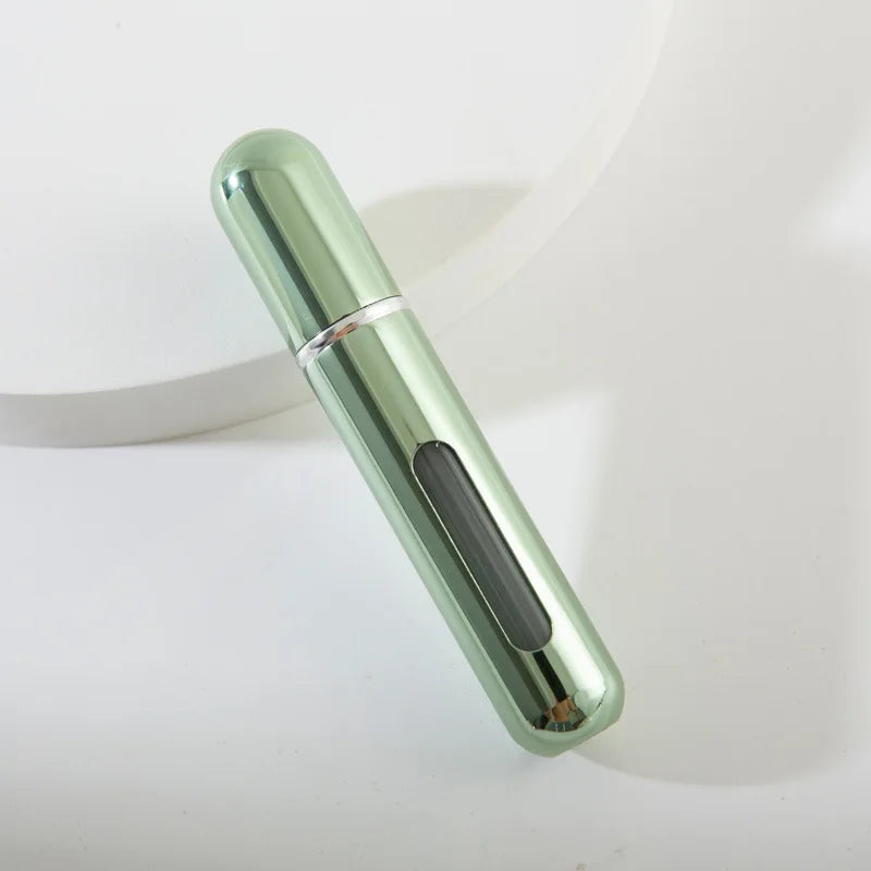 5Ml /10Ml Mini Portable Bottom-Filling Pump Perfume Bottle Sample Perfume Refillable Spray Bottle Empty Cosmetic Containers Set